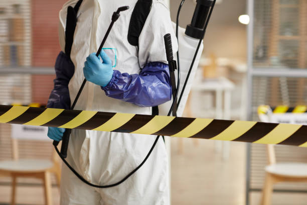 Professional Sewage Cleanup technician working in Lilburn, GA